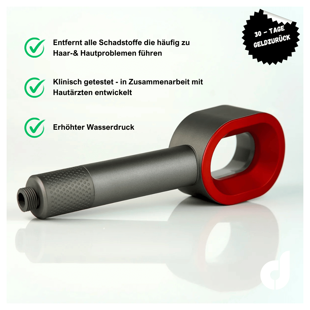 Filtersonic 3in1 Duschkopf Mit Filter - Weiches Wasser Für Haut & Haare
